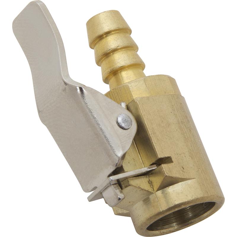 PCL CO13A71 Large Bore Lock-On Chucks (12v1), 1/4' Hose Barb Inlet-Open Chuck