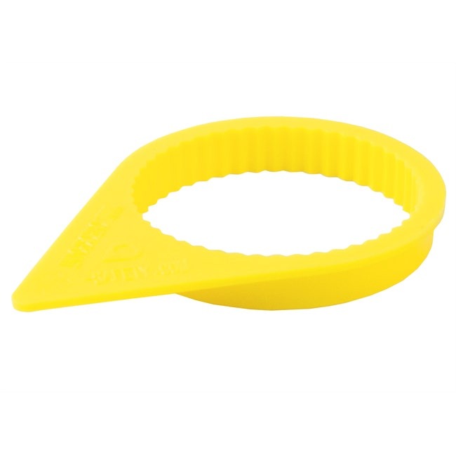 MARTINS CPMASY33 CHECKPOINT Medium Arrow Wheel nut indicator (bag of 100 pcs) - Solid Yellow 1 5/16 in (33 mm)