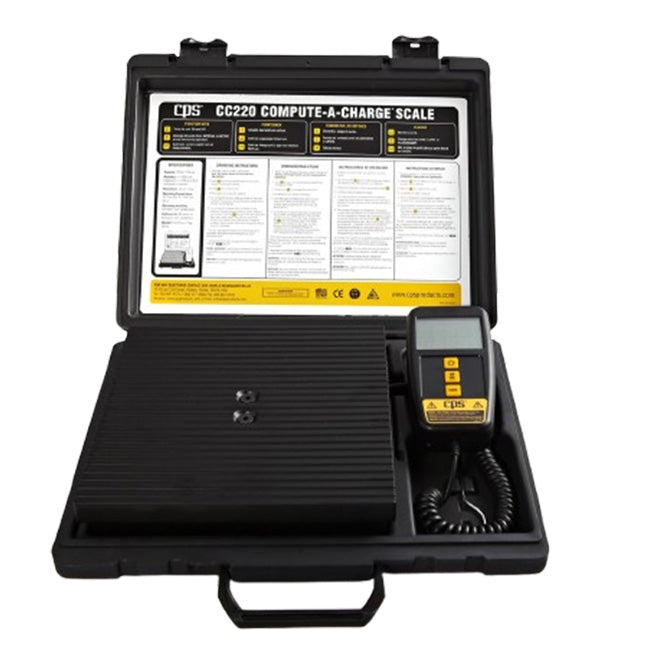 CPS CC220 Refrigerant Charging Scale