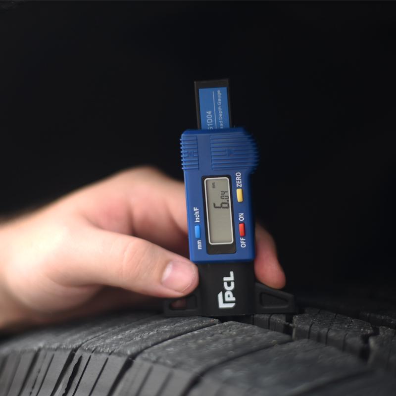 PCL DTDG1D04 Digital Tread Depth Gauge 0-1" In 1/64 Or 0.0005" Divisions