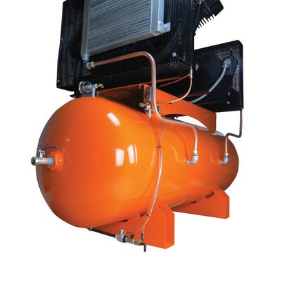 C-Aire 15 HP 240 Gallon Duplex Air Compressor PN A150D240 