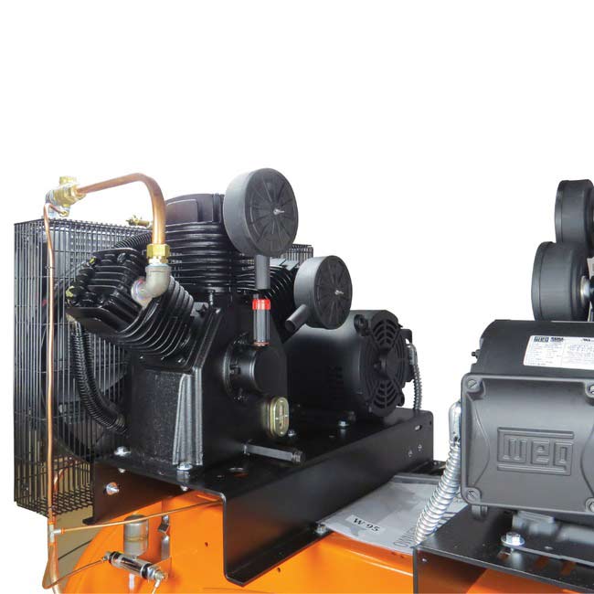 C-Aire 10 HP 120 Gallon Duplex Air Compressor PN A100D120 