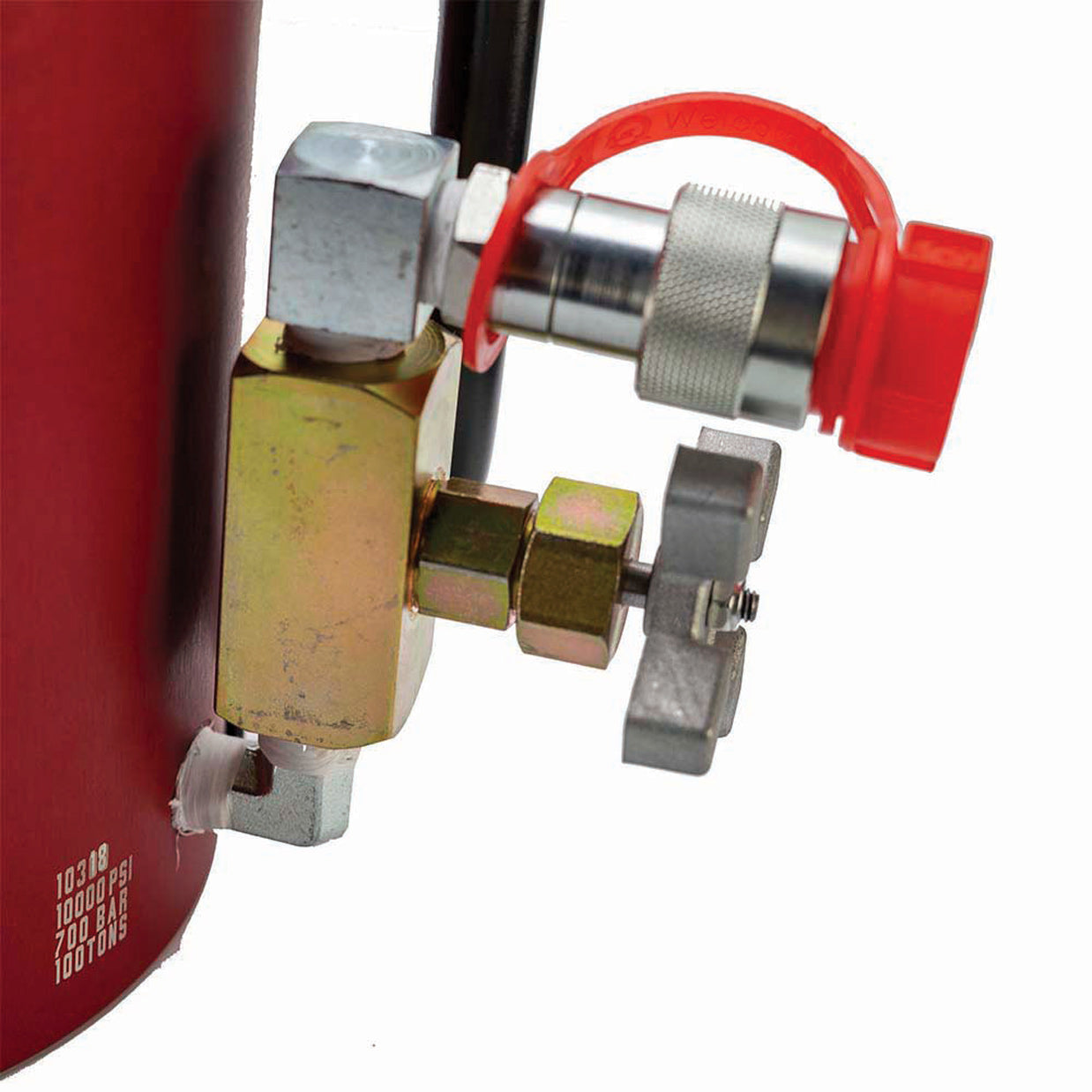 ESCO 10318 100 Ton Heavy Duty Hydraulic Cylinder 6 in. Stroke | Pro Series