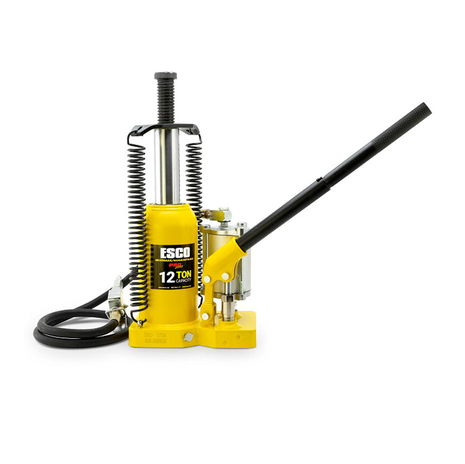 ESCO 10381 Pro Series 20 Ton Air Hydraulic Bottle Jack
