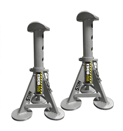 ESCO 10472 5 Ton Performance Axle Top Post Jack Stands [Pair]