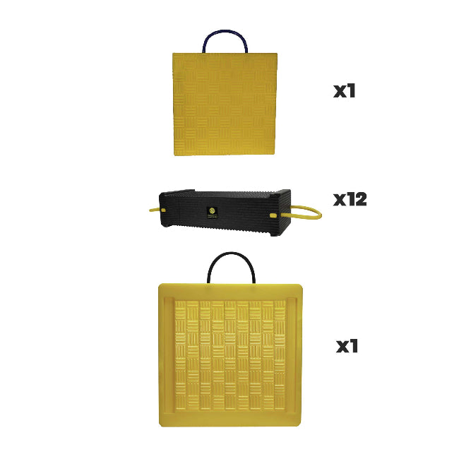 ESCO 12531 CribLok 14-PC Composite Cribbing System Kit