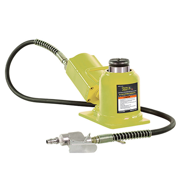 ESCO Yellow Jackit 10399 20 Ton Low Profile Air Hydraulic Bottle Jack