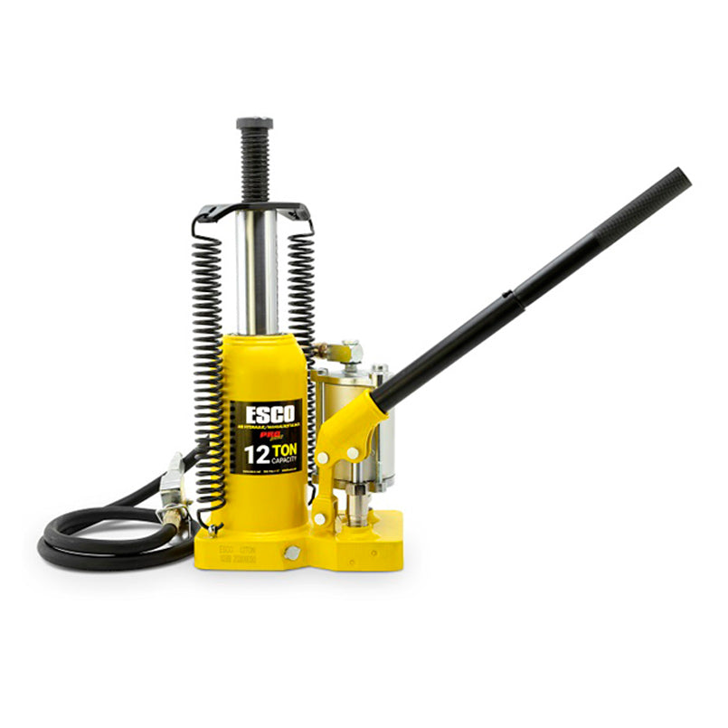 ESCO 10380 Pro Series 12 Ton Air Hydraulic Bottle Jack
