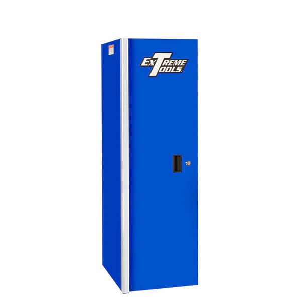 Extreme Tools RX192503SLBL 19x25 in. 3-Drawer and 3 Shelf Side Locker - Blue