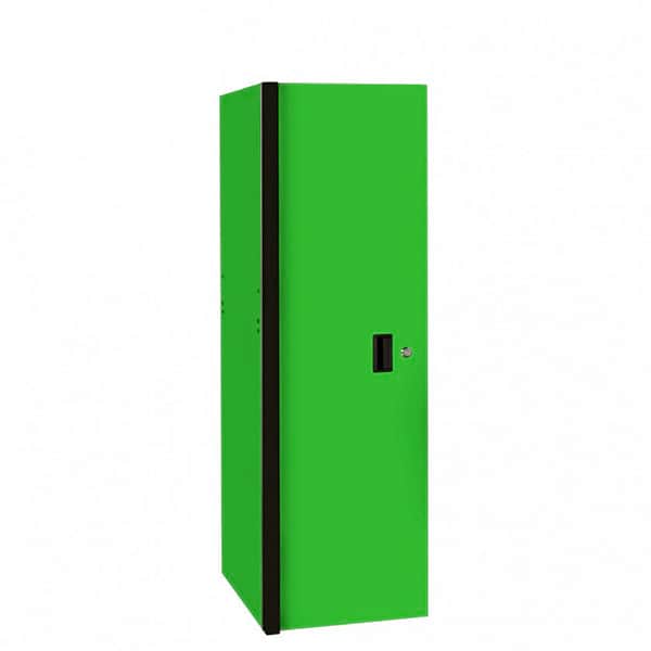 Extreme Tools RX243003SLGNBK RX Series 24 in.W x 30 in.D 3 Drawer, 3 Shelf Side Locker in Green