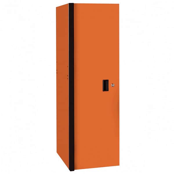 Extreme Tools RX243003SLORBK RX Series 24 in.W x 30 in.D 3 Drawer, 3 Shelf Side Locker in Orange