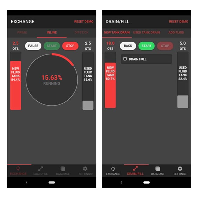 Flo-Dynamics 40400027 | TSD450TSB ATF Inline & Dipstick Exchanger w/ Mobile App Integration