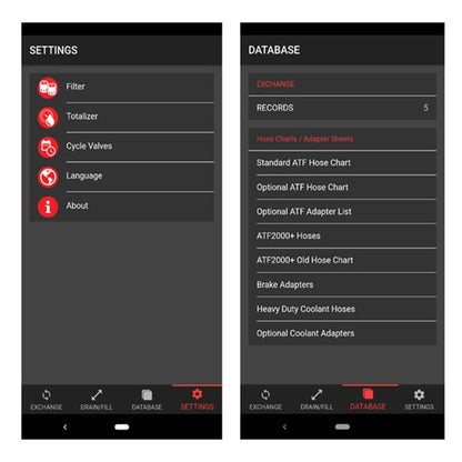 Flo-Dynamics 40400027 | TSD450TSB ATF Inline & Dipstick Exchanger w/ Mobile App Integration