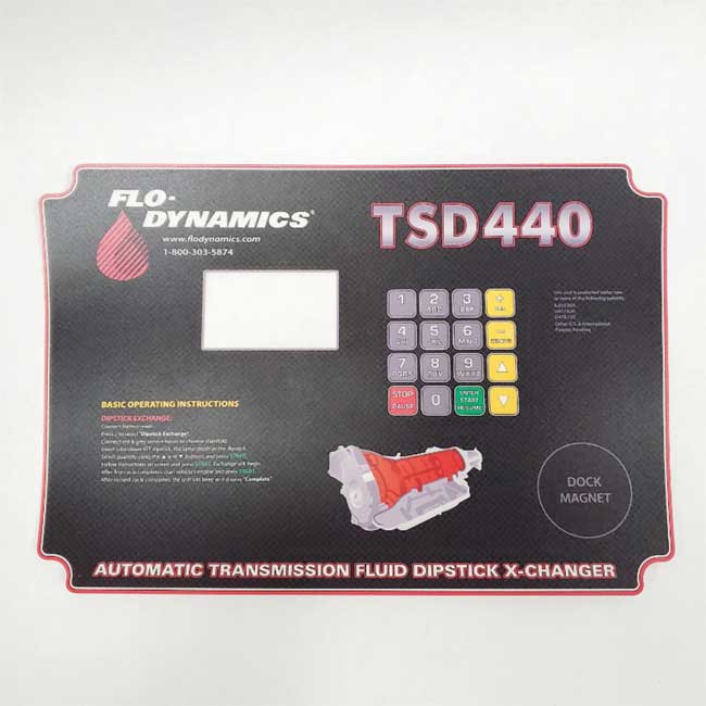 Flo-Dynamics 941786 Overlay Sticker – TSD440LCD Control Panel – Tire ...