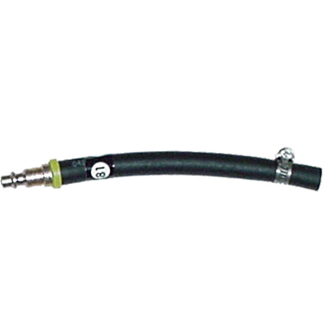 Flo-Dynamics 941829 1/4in. Dia. Black Open End Hose w/Clamp  [Female]  (Import)