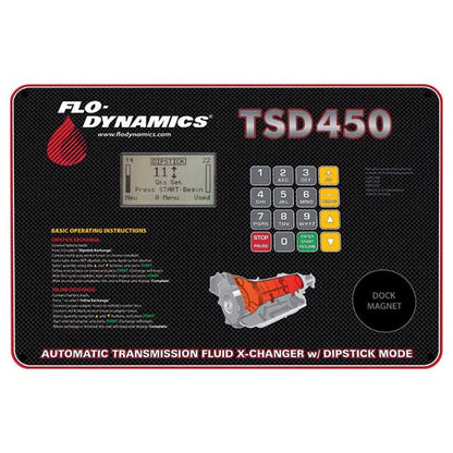 Flo-Dynamics TSD450LCDC - ATF Inline & Dipstick Exchanger with Chemical Injection