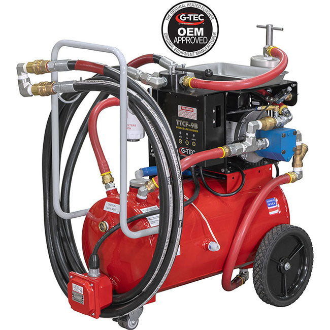 G-Tec 40400061 TTCF-9B Heated Cooler Transmission Line Flusher & Hydraulic System Flusher