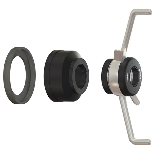 Haweka HW124 405 000 ProGrip Quick Nut Includes Pressure Ring and Pressure Cup 40x5