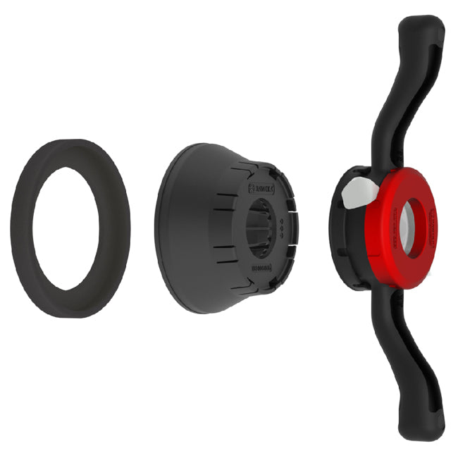 Haweka HW125 408 000 Soft Grip Quick Nut 40x8