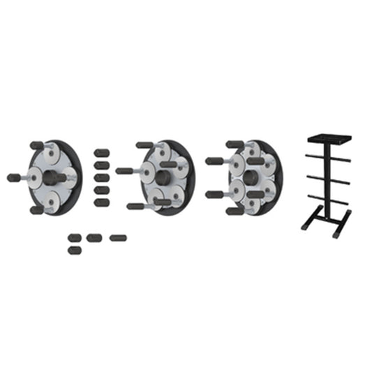 Haweka HW210 360 020: Series V Quick Plate Kit 36mm w/ Tree