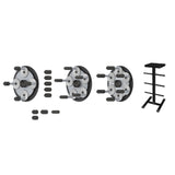 Haweka HW210 380 020: Series V Quick Plate Kit 38mm w/ Tree