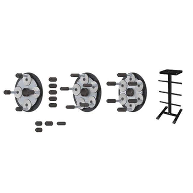 Haweka HW210 400 020 : Series V Quick Plate Kit 40mm w/ Tree