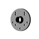 Haweka HW211 201 380: BMW Flange Plate 38mm