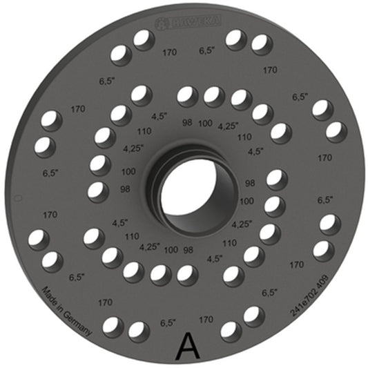 Haweka HW241 702 289: North American Flange Plate A - 28mm