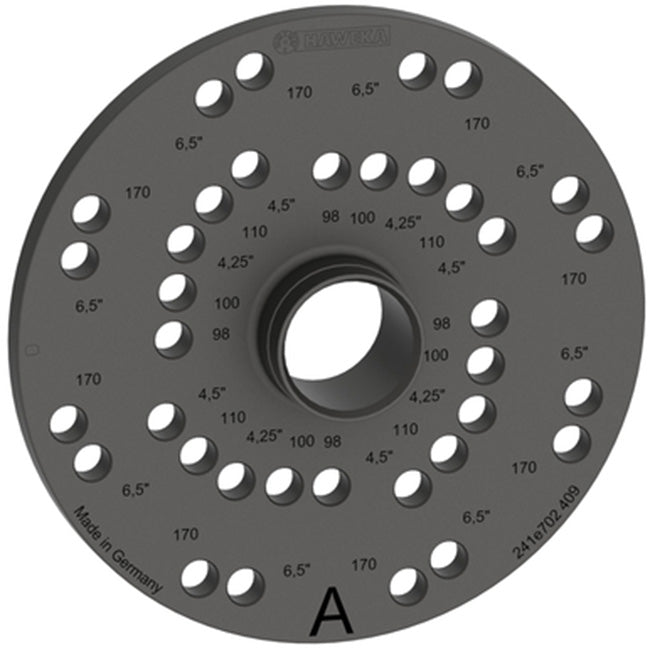 Haweka HW241 702 409: North American Flange Plate A - 40mm