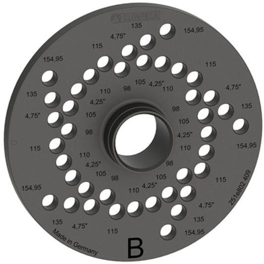 Haweka HW251 802 409 : North American Flange Plate B - 40mm