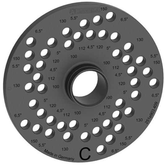 Haweka HW251 903 409 : North American Flange Plate C - 40mm