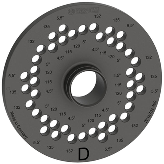 Haweka HW261 702 409 : North American Flange Plate D - 40mm