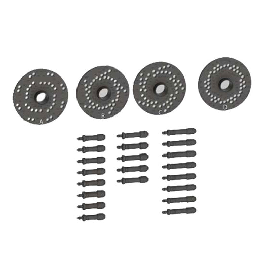 Haweka HW200 279 409  - North American Flange Plate Kit - 40mm
