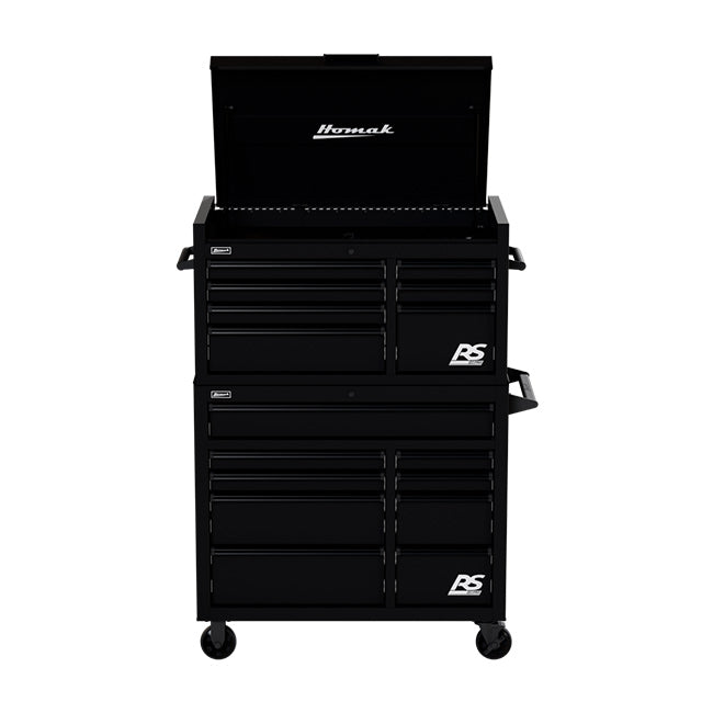 Homak BK02004173-BK04004193 Midnight Black