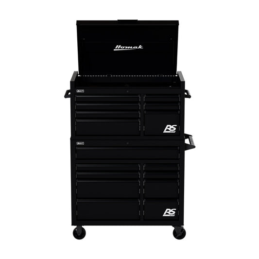 Homak BK02004173-BK04004193 Midnight Black