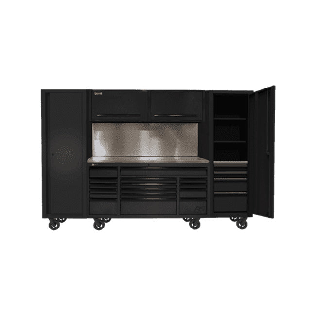 Homak BKCTS12001 Midnight Black Solid