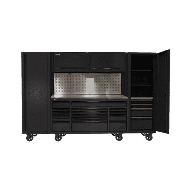 Homak BKCTS12002 Midnight Black Toolboard
