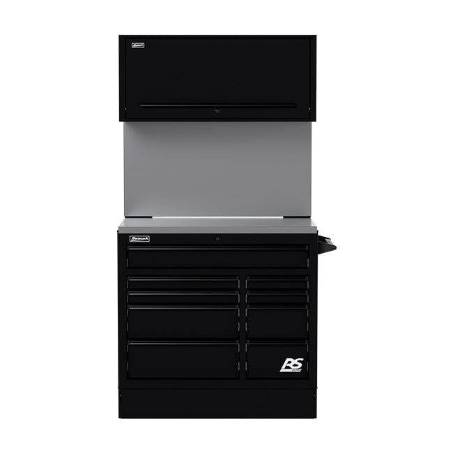Homak BKCTS41001 Midnight Black Solid