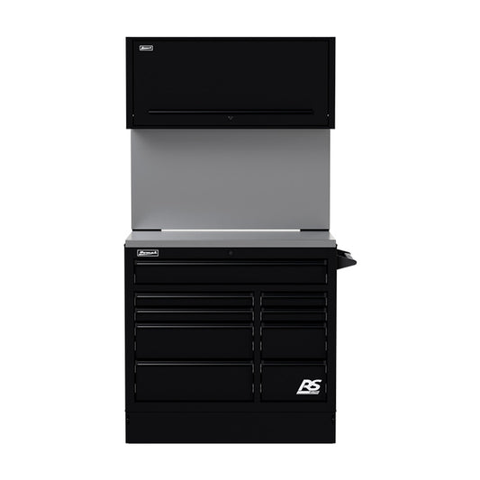 Homak BKCTS41001 Midnight Black Solid