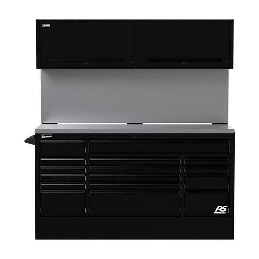 Homak BKCTS72001 Midnight Black Solid