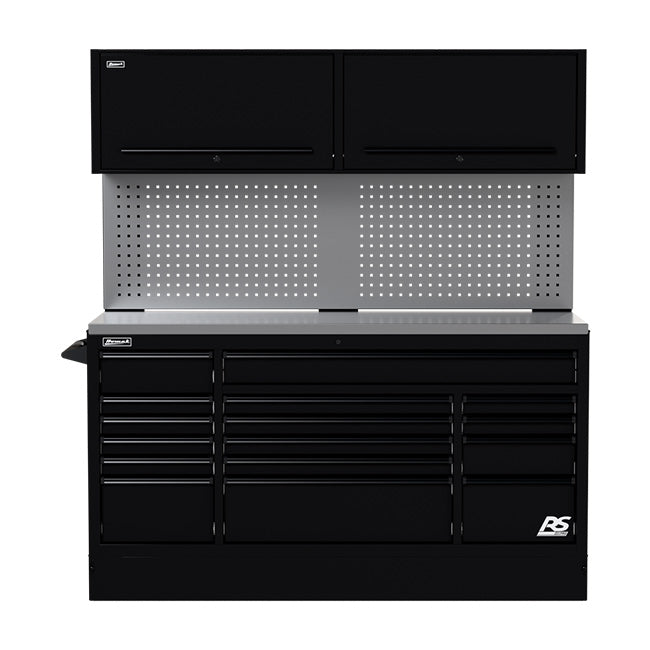 Homak BKCTS72002 Midnight Black Toolboard