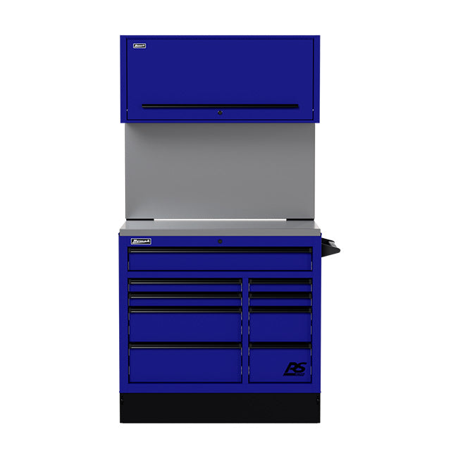 Homak BLCTS41001 Rally Sport Blue Solid