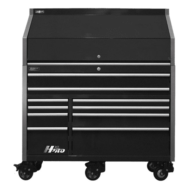 Homak HX02060001-HX04060111 Hutch Combo Midnight Black
