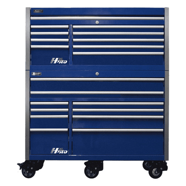 Homak HX02060102-HX04060112 Top Chest Combo Rally Sport Blue