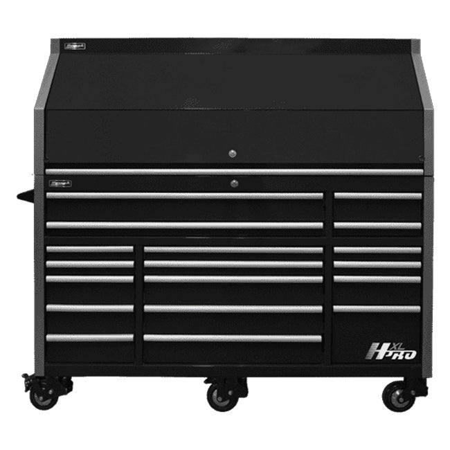 Homak HX02072001-HX04072171 Hutch Combo Midnight Black