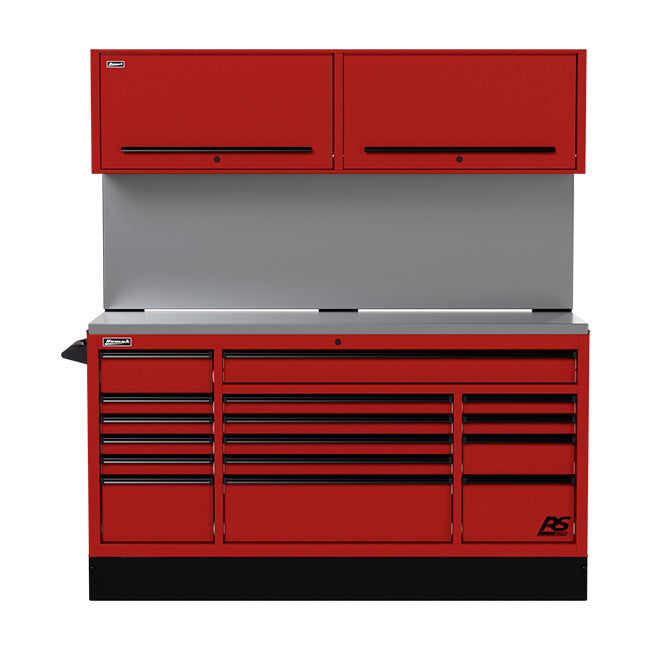 Homak RDCTS72001 Fury Red Solid