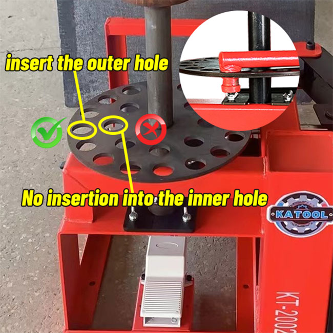 KATOOL KT-2002 Manual Tire Changer
