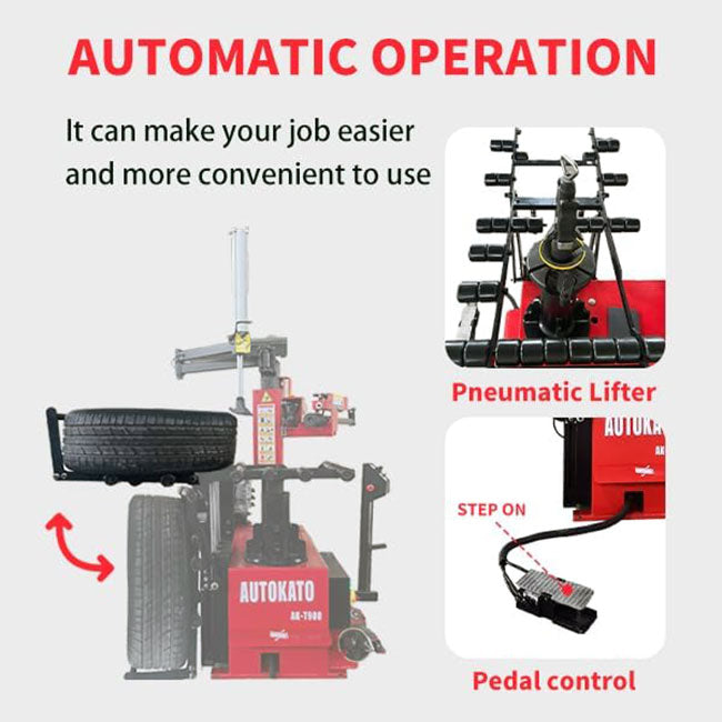 KATOOL KT-T900 Hydraulic Tire Changer