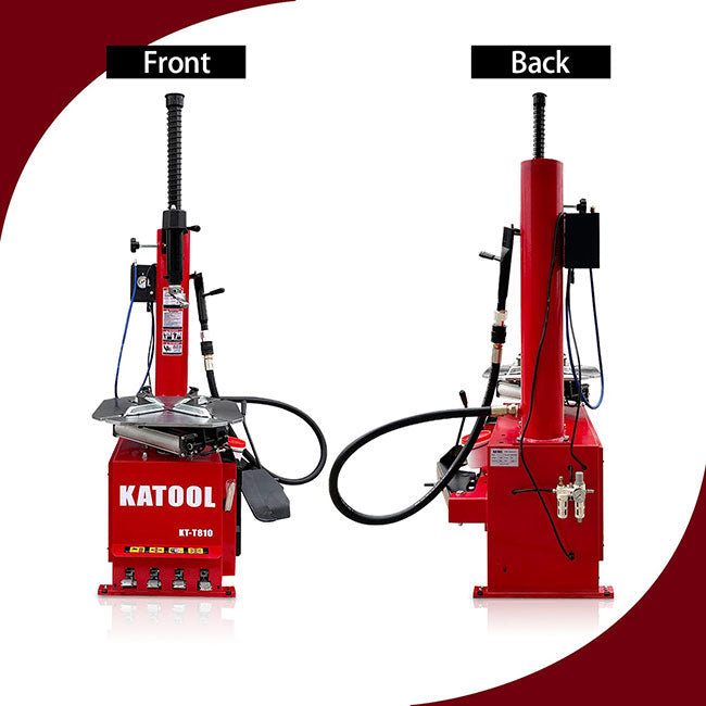Katool KT-T810 - Swing Arm Tire Changer with Bead Blaster - 110V