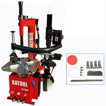 Katool KT-T835 - Swing Arm Tire Changer with One Assist Arm - 110V